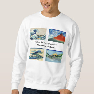 Katsushika Hokusai - 36 Ansichten des Berges Fuji Sweatshirt