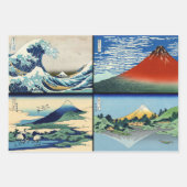 Katsushika Hokusai - 36 Ausblicke auf den Fuji Geschenkpapier Set (Vorderseite 3)
