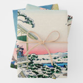Katsushika Hokusai - 36 Ausblicke auf den Fuji Geschenkpapier Set (Beispiel)