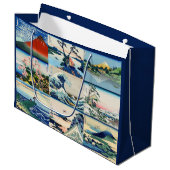 Katsushika Hokusai - 36 Ausblicke auf den Fuji Sel Große Geschenktüte (Vorderseite Schrägansicht)