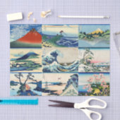 Katsushika Hokusai - 36 Ausblicke auf den Fuji Sel Seidenpapier (Handwerk)