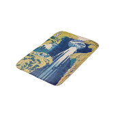 Katsushika Hokusai - Amida Falls Badematte (Schrägansicht)