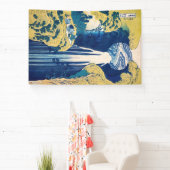 Katsushika Hokusai - Amida Falls Banner (InSitu)