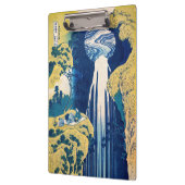 Katsushika Hokusai - Amida Falls Klemmbrett (Links)