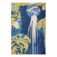 Katsushika Hokusai - Amida Falls