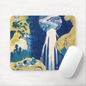 Katsushika Hokusai - Amida Falls Mousepad (Mit Mouse)