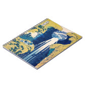 Katsushika Hokusai - Amida Falls Notizblock (Linke Seite)