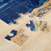 Katsushika Hokusai - Amida Falls Puzzle (Seite)