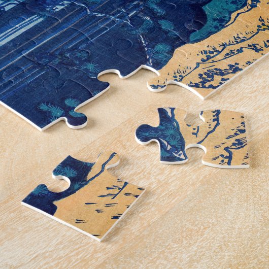 Katsushika Hokusai - Amida Falls Puzzle (Seite)