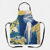 Katsushika Hokusai - Amida Falls Schürze (Vorderseite)