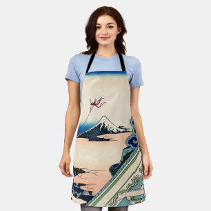 Katsushika Hokusai - Asakusa Honganji-Tempel, Edo Schürze