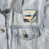 Katsushika Hokusai - Asakusa Honganji temple, Edo Button (Beispiel)