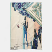 Katsushika Hokusai - Asakusa Honganji temple, Edo Geschirrtuch (Vertikal)