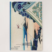 Katsushika Hokusai - Asakusa Honganji temple, Edo Puzzle (Vertikal)