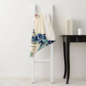 Katsushika Hokusai - Asakusa Honganji temple, Edo Sherpadecke (Beispiel)