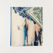 Katsushika Hokusai - Asakusa Honganji temple, Edo Wandteppich (Vorderseite)