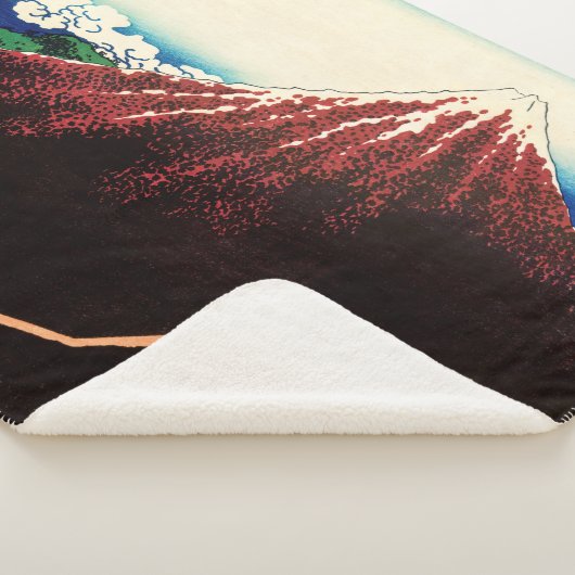 Katsushika Hokusai - Blitze unterhalb des Gipfels Sherpadecke (3/4)