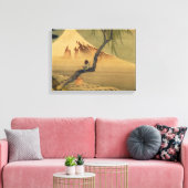 Katsushika Hokusai Boy View Mount Fuji Leinwanddruck (Insitu (Wohnzimmer))