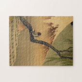 Katsushika Hokusai Boy View Mount Fuji Puzzle (Horizontal)