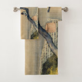 Katsushika Hokusai - Boy Viewing Mount Fuji Badhandtuch Set (Insitu)