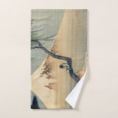Katsushika Hokusai - Boy Viewing Mount Fuji Badhandtuch Set (Handtuch)
