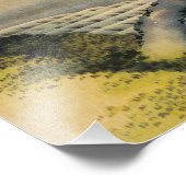 Katsushika Hokusai - Boy Viewing Mount Fuji Fotodruck (Ecke)