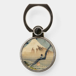 Katsushika Hokusai - Boy Viewing Mount Fuji Handy Ring