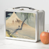 Katsushika Hokusai - Boy Viewing Mount Fuji Metall Brotdose (Beispiel)