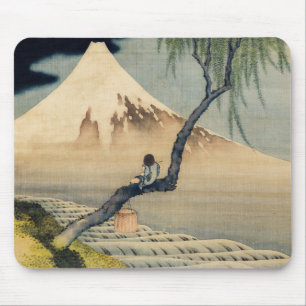 Katsushika Hokusai - Boy Viewing Mount Fuji Mousepad