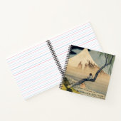 Katsushika Hokusai - Boy Viewing Mount Fuji Notizblock (Innenseite)