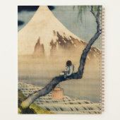 Katsushika Hokusai - Boy Viewing Mount Fuji Planer (Rückseite)