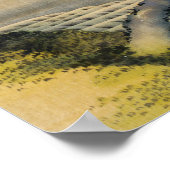 Katsushika Hokusai - Boy Viewing Mount Fuji Poster (Ecke)