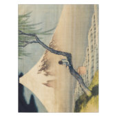 Katsushika Hokusai - Boy Viewing Mount Fuji Tischdecke (Vorderseite)