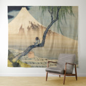 Katsushika Hokusai - Boy Viewing Mount Fuji Wandteppich (Beispiel (Horizontal))