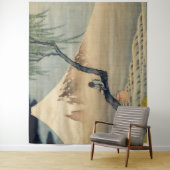 Katsushika Hokusai - Boy Viewing Mount Fuji Wandteppich (Beispiel)