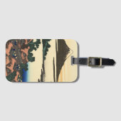 Katsushika Hokusai Dawn in der Provinz Kai Gepäckanhänger (Vorderseite (Horizontal))