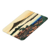 Katsushika Hokusai Dawn in der Provinz Kai Magnet (Linke Seite)