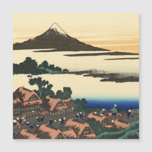 Katsushika Hokusai Dawn in der Provinz Kai Magnetkarte