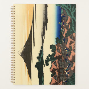 Katsushika Hokusai Dawn in der Provinz Kai Planer