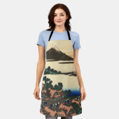 Katsushika Hokusai Dawn in der Provinz Kai Schürze (Getragen)