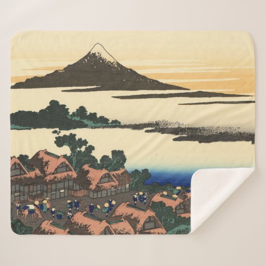 Katsushika Hokusai Dawn in der Provinz Kai Sherpadecke (Vorderseite (Horizontal))