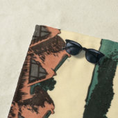 Katsushika Hokusai Dawn in der Provinz Kai Strandtuch (Beispiel)