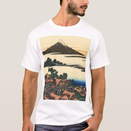 Katsushika Hokusai Dawn in der Provinz Kai T-Shirt