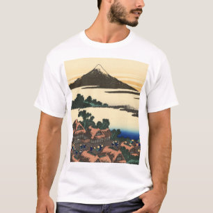 Katsushika Hokusai Dawn in der Provinz Kai T-Shirt