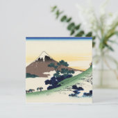 Katsushika Hokusai. Der Eindringpass in der Provin (Stehend Vorderseite)