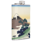 Katsushika Hokusai. Der Eindringpass in der Provin Flachmann (Rechts)