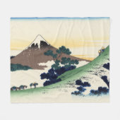Katsushika Hokusai. Der Eindringpass in der Provin Fleecedecke (Vorderseite (Horizontal))
