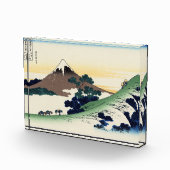 Katsushika Hokusai. Der Eindringpass in der Provin Fotoblock (Rechts)