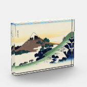 Katsushika Hokusai. Der Eindringpass in der Provin Fotoblock (Links)