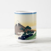 Katsushika Hokusai. Der Eindringpass in der Provin Kaffeetasse (Mittel)